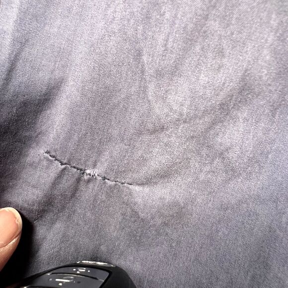 Alexander McQueen Puma Collab Sz S Track Pants Blue with Black Stripe Pockets - Picture 13 of 13